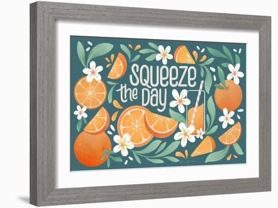 Orange Zest I-Gia Graham-Framed Art Print