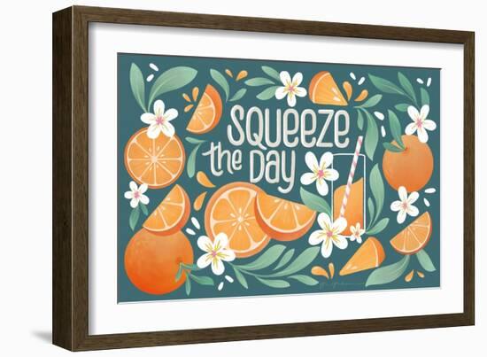 Orange Zest I-Gia Graham-Framed Art Print