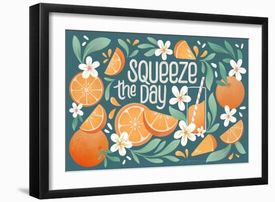 Orange Zest I-Gia Graham-Framed Art Print