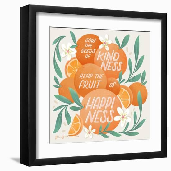 Orange Zest II-Gia Graham-Framed Art Print