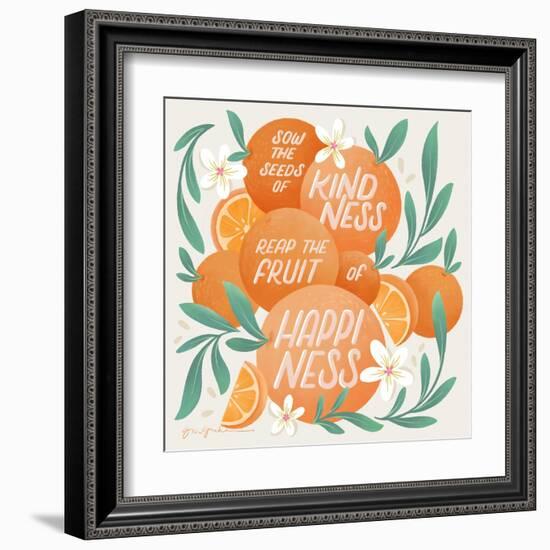 Orange Zest II-Gia Graham-Framed Art Print