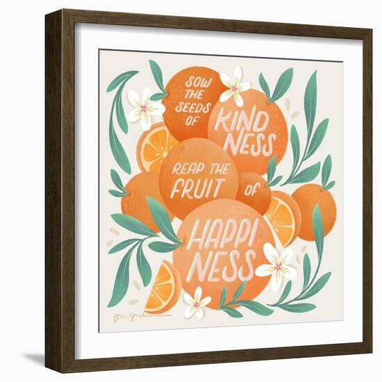 Orange Zest II-Gia Graham-Framed Art Print