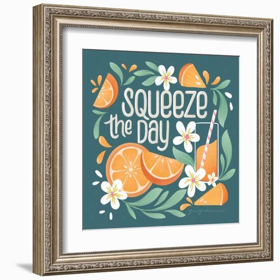 Orange Zest IV-Gia Graham-Framed Art Print