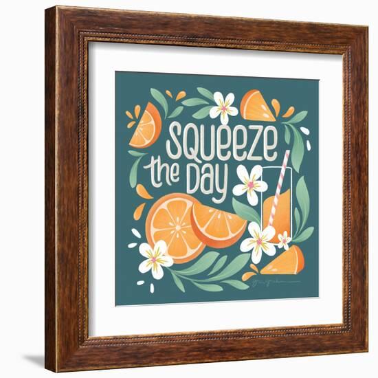 Orange Zest IV-Gia Graham-Framed Art Print