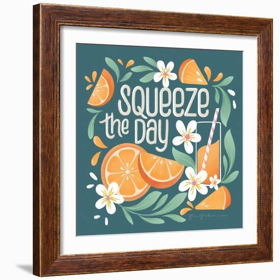 Orange Zest IV-Gia Graham-Framed Premium Giclee Print