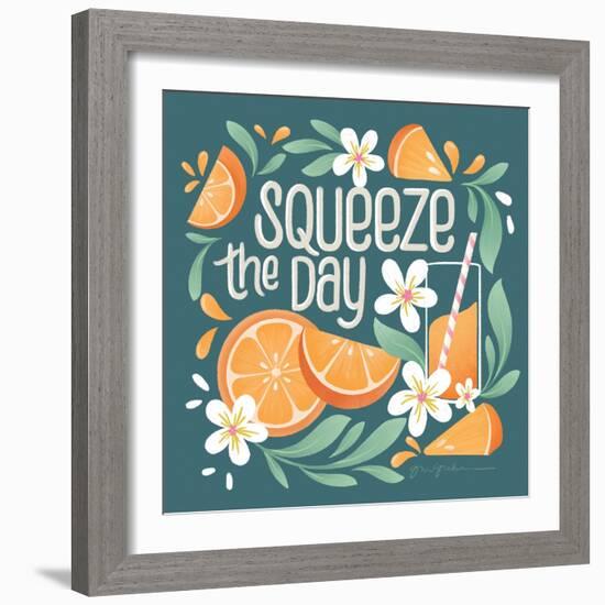 Orange Zest IV-Gia Graham-Framed Art Print