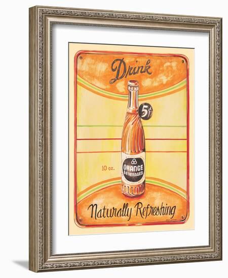 Orange-Gregory Gorham-Framed Art Print