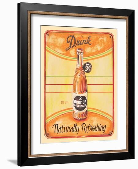 Orange-Gregory Gorham-Framed Art Print