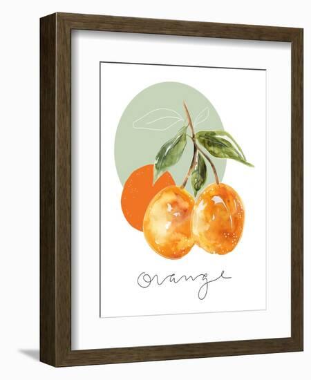 Orange-Carol Robinson-Framed Premium Giclee Print