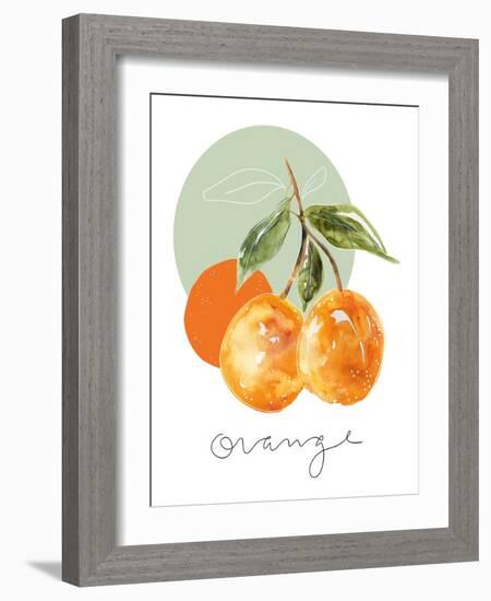 Orange-Carol Robinson-Framed Art Print