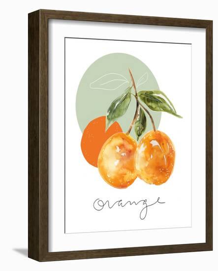 Orange-Carol Robinson-Framed Art Print