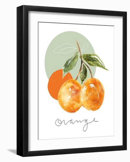 Orange-Carol Robinson-Framed Art Print