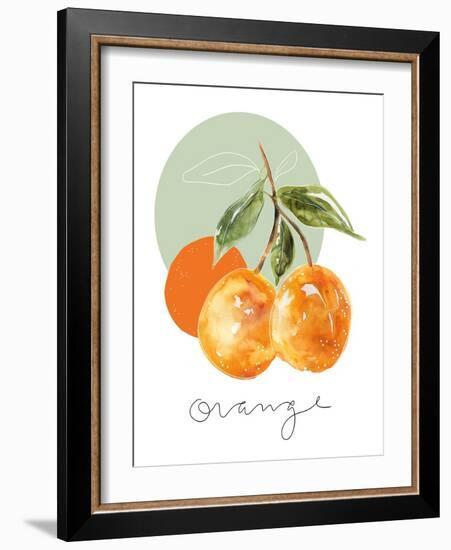 Orange-Carol Robinson-Framed Art Print