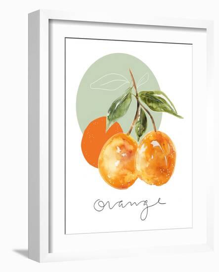 Orange-Carol Robinson-Framed Art Print