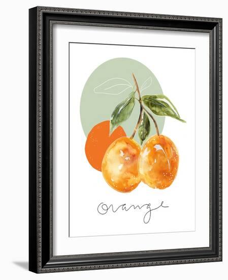 Orange-Carol Robinson-Framed Art Print