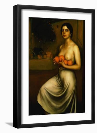Oranges and Lemons, 1927-Julio Romero de Torres-Framed Giclee Print