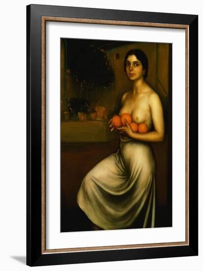 Oranges and Lemons, 1927-Julio Romero de Torres-Framed Giclee Print
