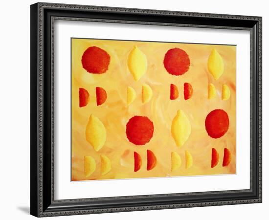 Oranges and Lemons, 2003-Julie Nicholls-Framed Giclee Print