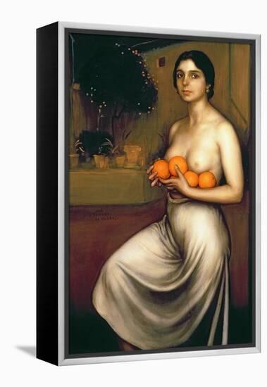 Oranges and Lemons-Julio Romero de Torres-Framed Premier Image Canvas