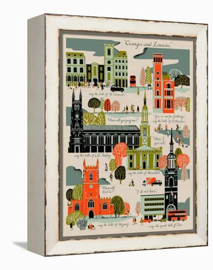 Oranges and Lemons-Eliza Southwood-Framed Premier Image Canvas