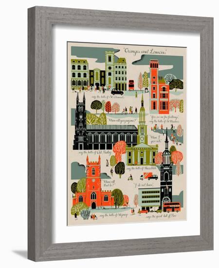 Oranges and Lemons-Eliza Southwood-Framed Giclee Print