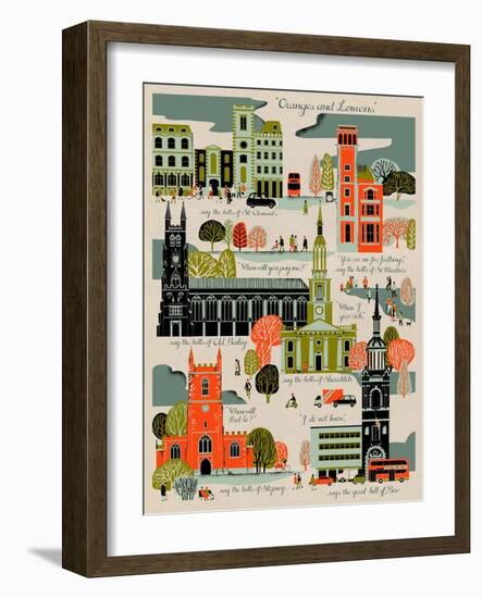 Oranges and Lemons-Eliza Southwood-Framed Giclee Print