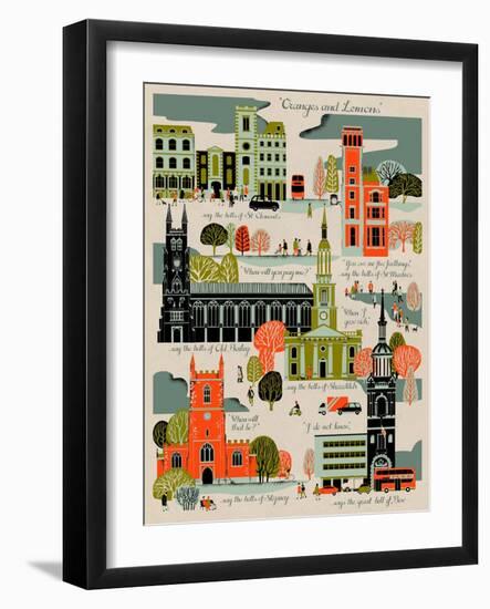 Oranges and Lemons-Eliza Southwood-Framed Giclee Print