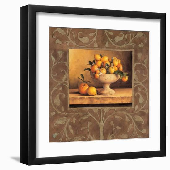 Oranges and Lemons-Andres Gonzales-Framed Art Print