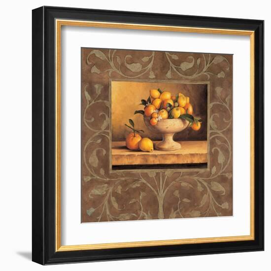 Oranges and Lemons-Andres Gonzales-Framed Art Print