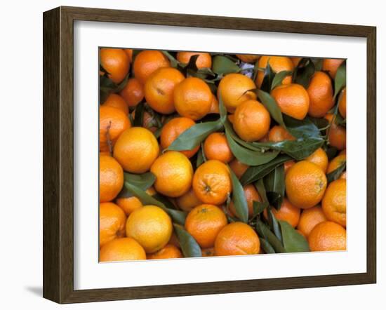 Oranges, Nasch Market, Kettenbrucke, Austria-Marilyn Parver-Framed Photographic Print