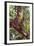 Orangutan and Baby Swinging in the Trees-DLILLC-Framed Photographic Print