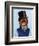 Orangutan in Top Hat-Fab Funky-Framed Premium Giclee Print