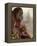 Orangutan Mother and 6-Month Old Baby in Captivity, Rio Grande Zoo-James Hager-Framed Premier Image Canvas