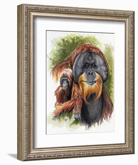 Orangutan Soul-Barbara Keith-Framed Giclee Print