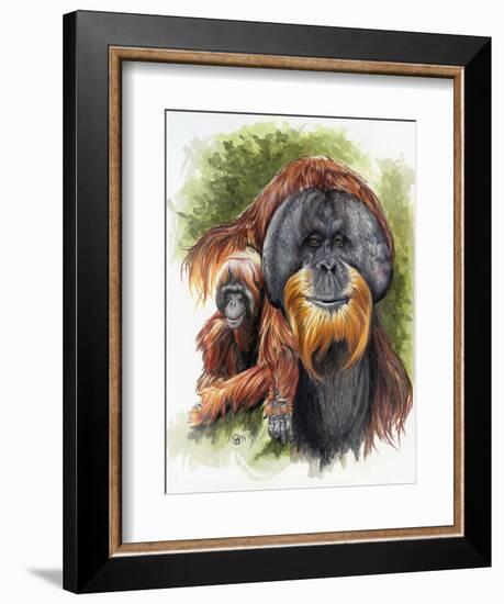 Orangutan Soul-Barbara Keith-Framed Giclee Print