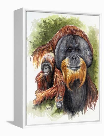 Orangutan Soul-Barbara Keith-Framed Premier Image Canvas