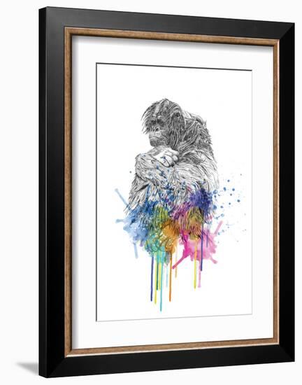 Orangutan-Karin Roberts-Framed Art Print