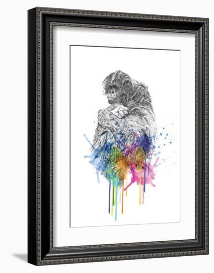 Orangutan-Karin Roberts-Framed Art Print