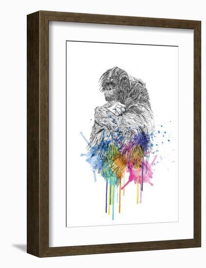 Orangutan-Karin Roberts-Framed Art Print