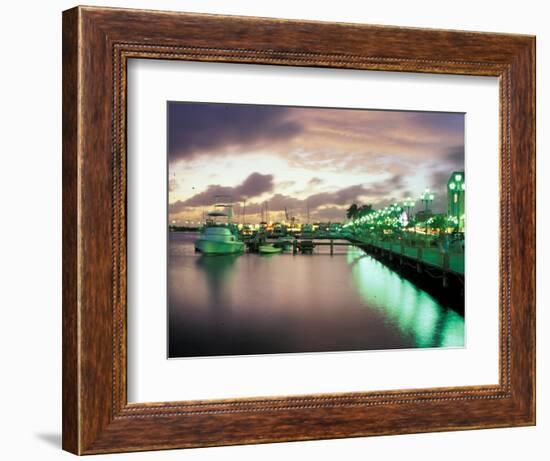 Oranjestad, Aruba, Caribbean-Robin Hill-Framed Photographic Print