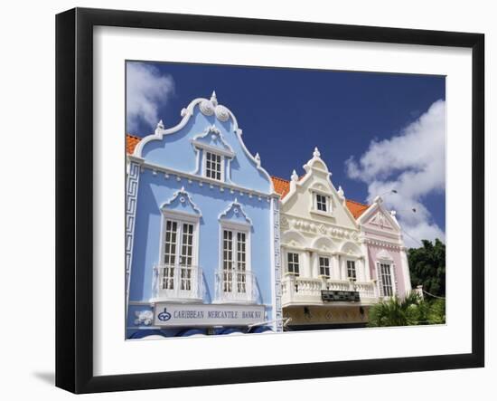 Oranjestad, Aruba, West Indies, Dutch Caribbean, Central America-Sergio Pitamitz-Framed Photographic Print