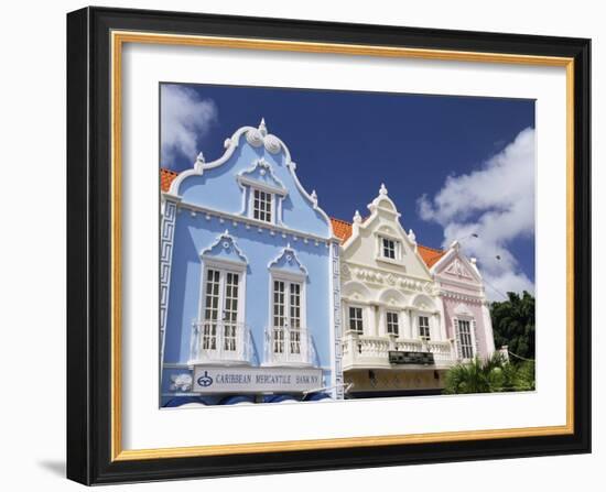 Oranjestad, Aruba, West Indies, Dutch Caribbean, Central America-Sergio Pitamitz-Framed Photographic Print