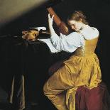 Lute Player, C. 1626-Orazio Gentileschi-Giclee Print