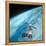 Orbiting Space Laboratory Skylab Aloft Above Earth-null-Framed Premier Image Canvas