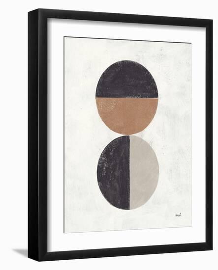 Orbs II Neutral-Moira Hershey-Framed Art Print