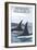 Orca Whales No.1, Petersburg, Alaska-Lantern Press-Framed Art Print