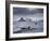 Orcas (Orcinus Orca) Pair in Sea Surrounded by Mountains, Iceland, January-Ben Hall-Framed Photographic Print