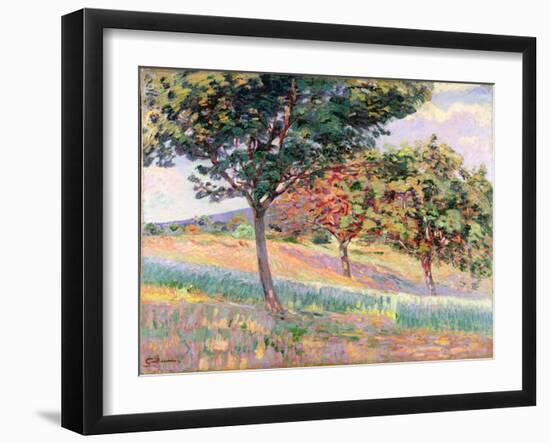 Orchard at St. Cheron, 1893-Armand Guillaumin-Framed Giclee Print