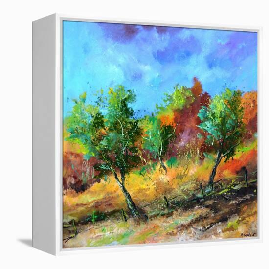 Orchard in autumn-Pol Ledent-Framed Stretched Canvas