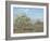 Orchard in Bloom, Louveciennes, 1872-Camille Pissarro-Framed Giclee Print